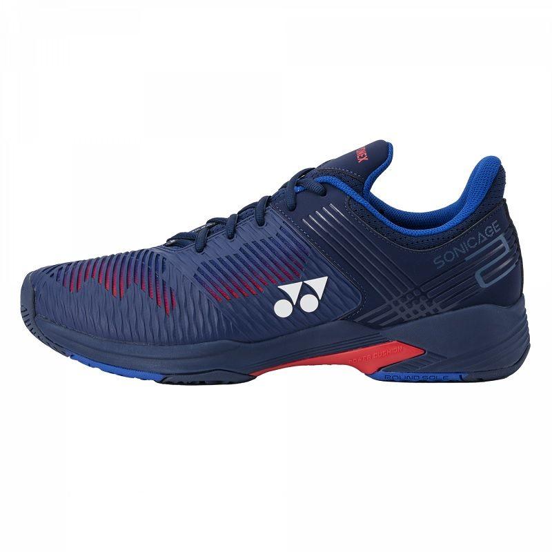 ZAPATILLA TENIS YONEX SONICAGE 2 ALL COURT AZUL/ROJO-4
