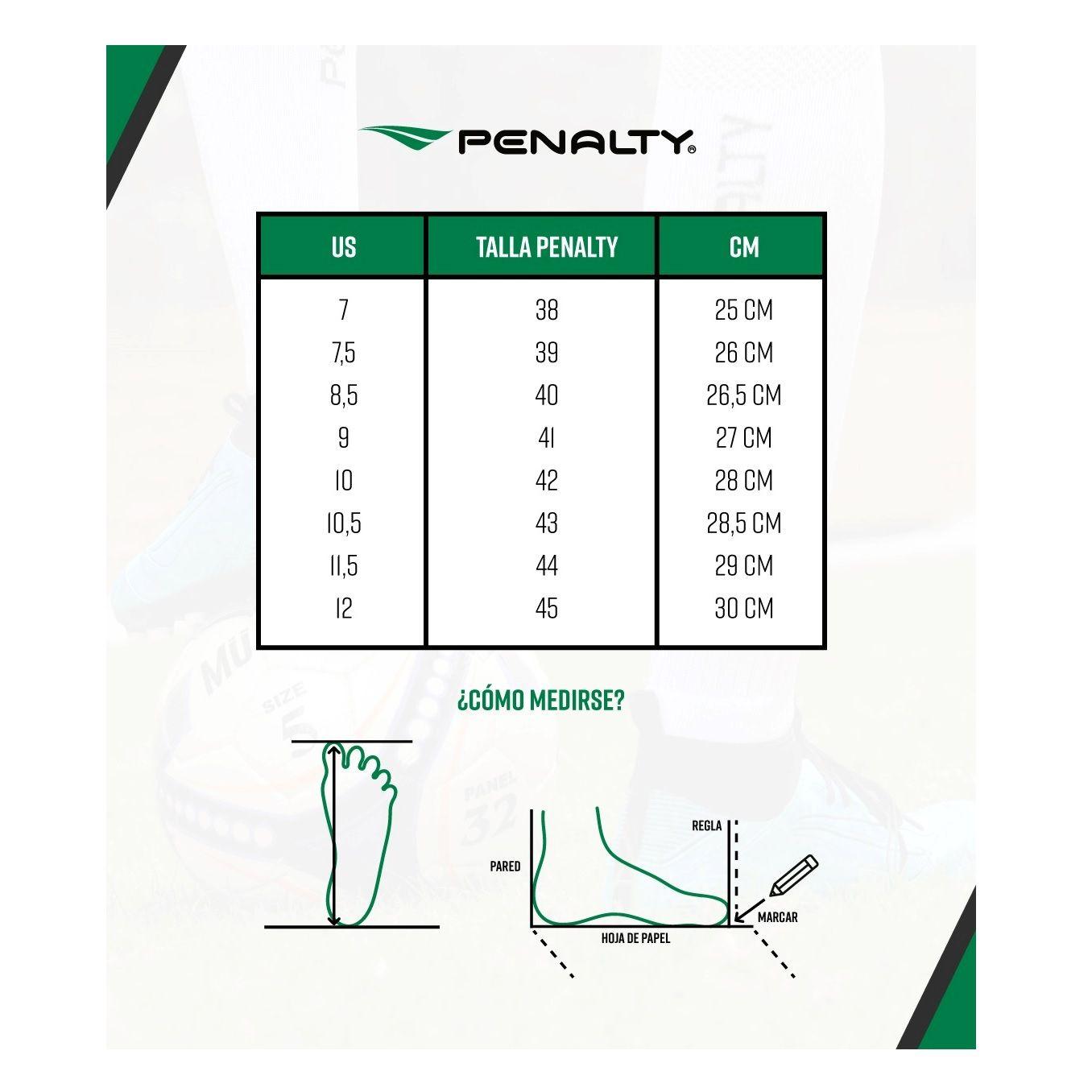 ZAPATO DE FUTBOL PENALTY FURIA Y-2 NEGRO-3