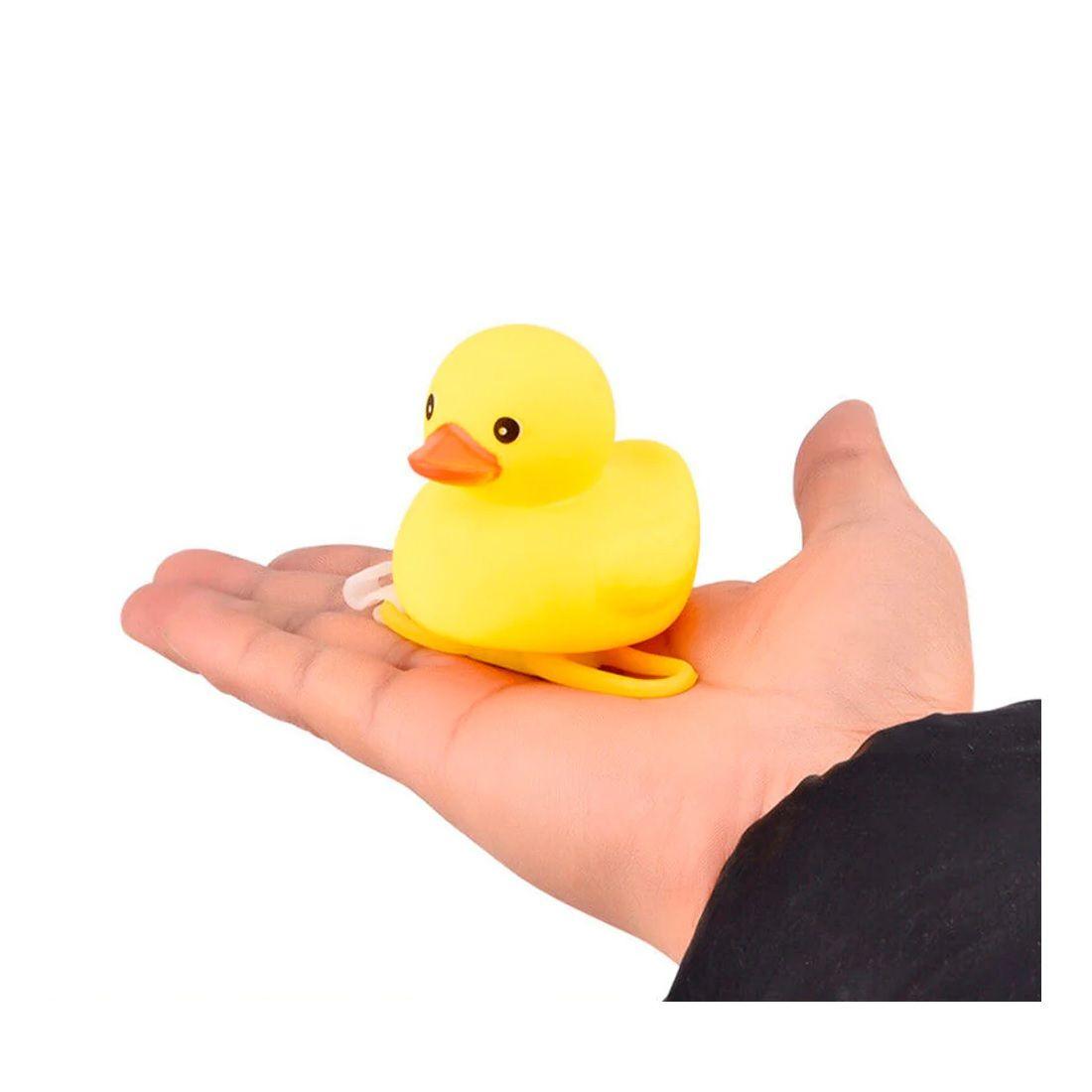 PATITO DE HULE FACHERO PARA TU BICI O CASCO PICKACHU-4