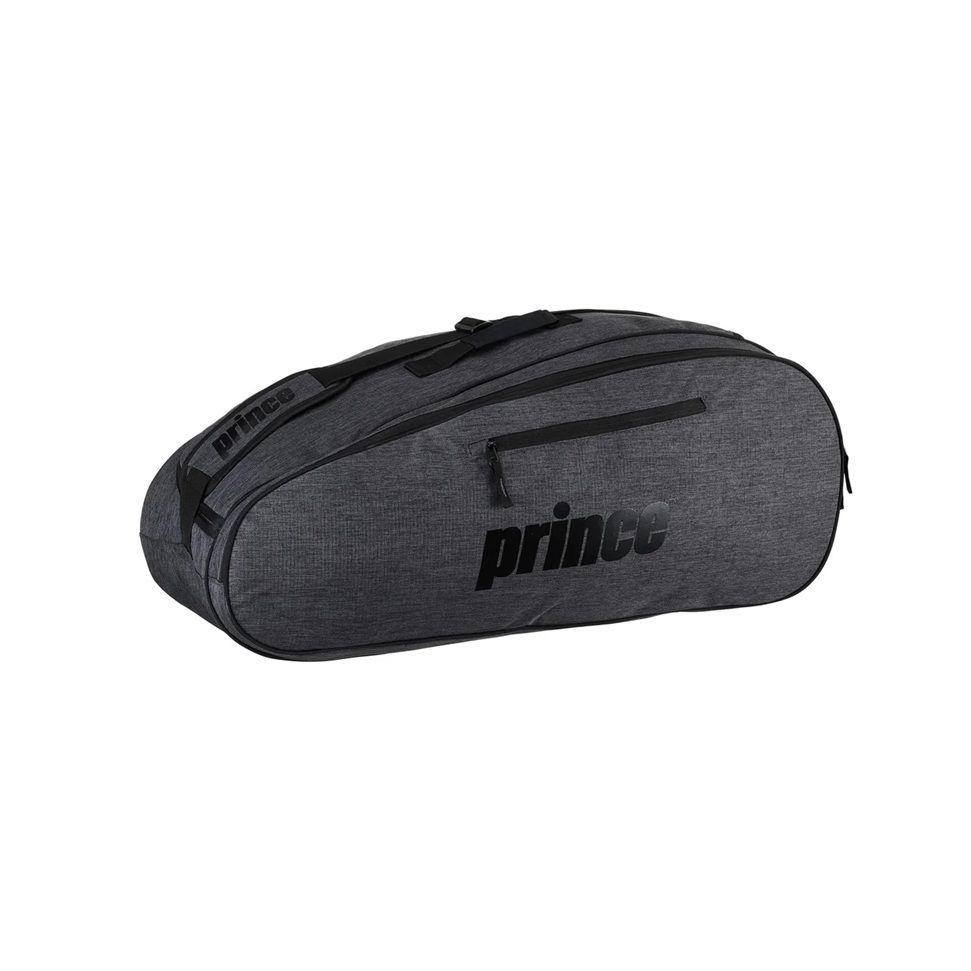 BOLSO TENIS PRINCE ESSENTIALS GRIS 6 RAQUETAS-0