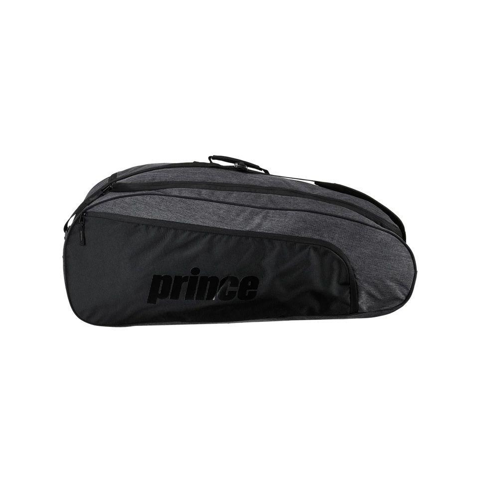 BOLSO TENIS PRINCE ESSENTIALS GRIS 6 RAQUETAS-3