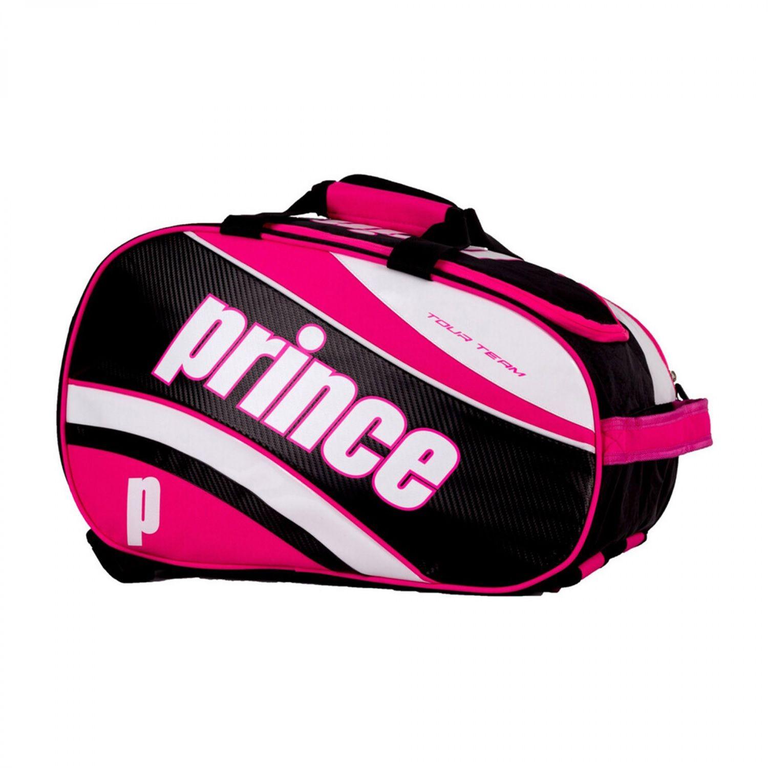 BOLSO PALETERO PADEL PRINCE TOUR TEAM 0054 FUCSIA/NEGRO-0