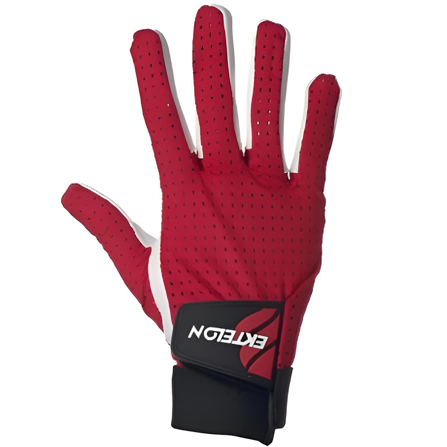 GUANTE RACQUETBALL EKTELON EK19 CLASSIC DERECHO BLANCO-ROJO-1