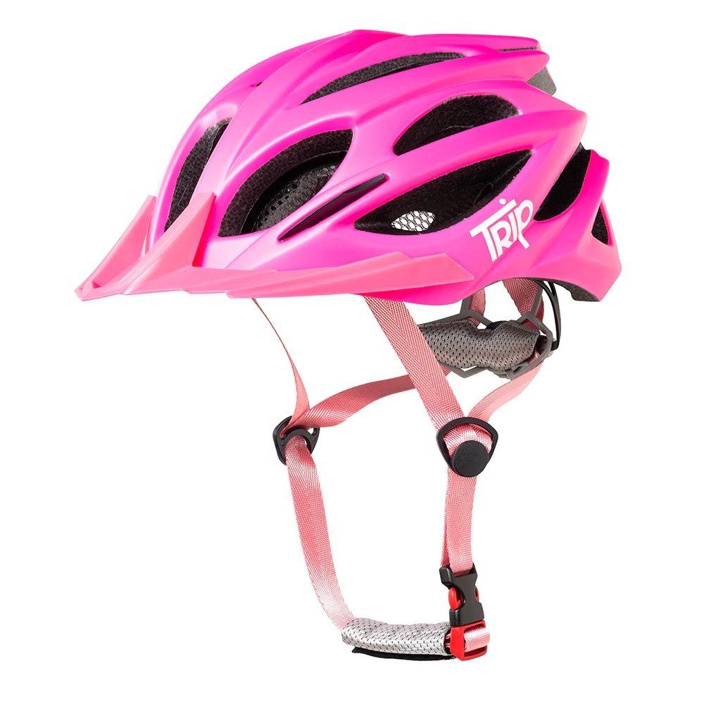 CASCO BICI TRIP MTB ROSA-0