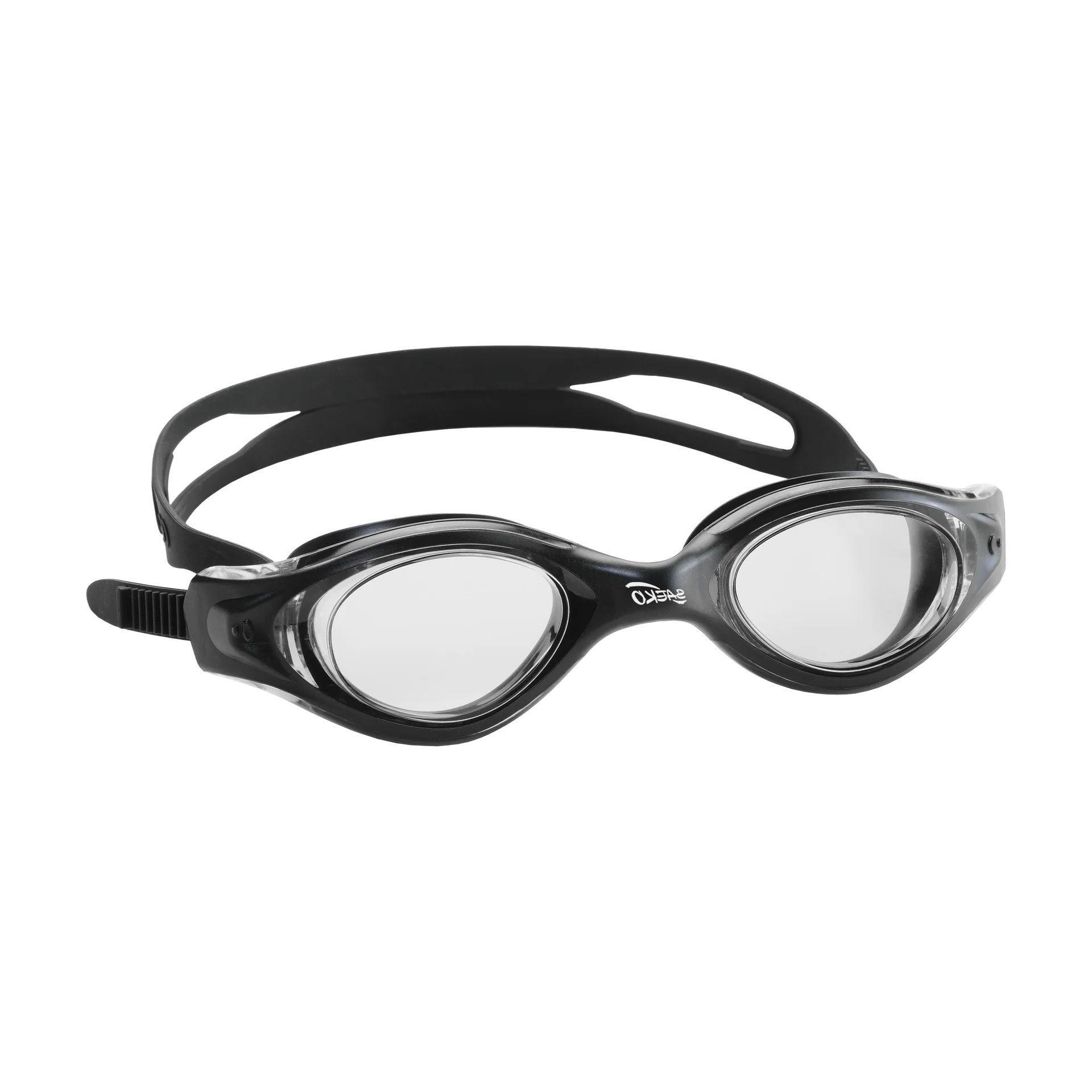 LENTES NATACION SAEKO S43 LEADER NEGRO-0