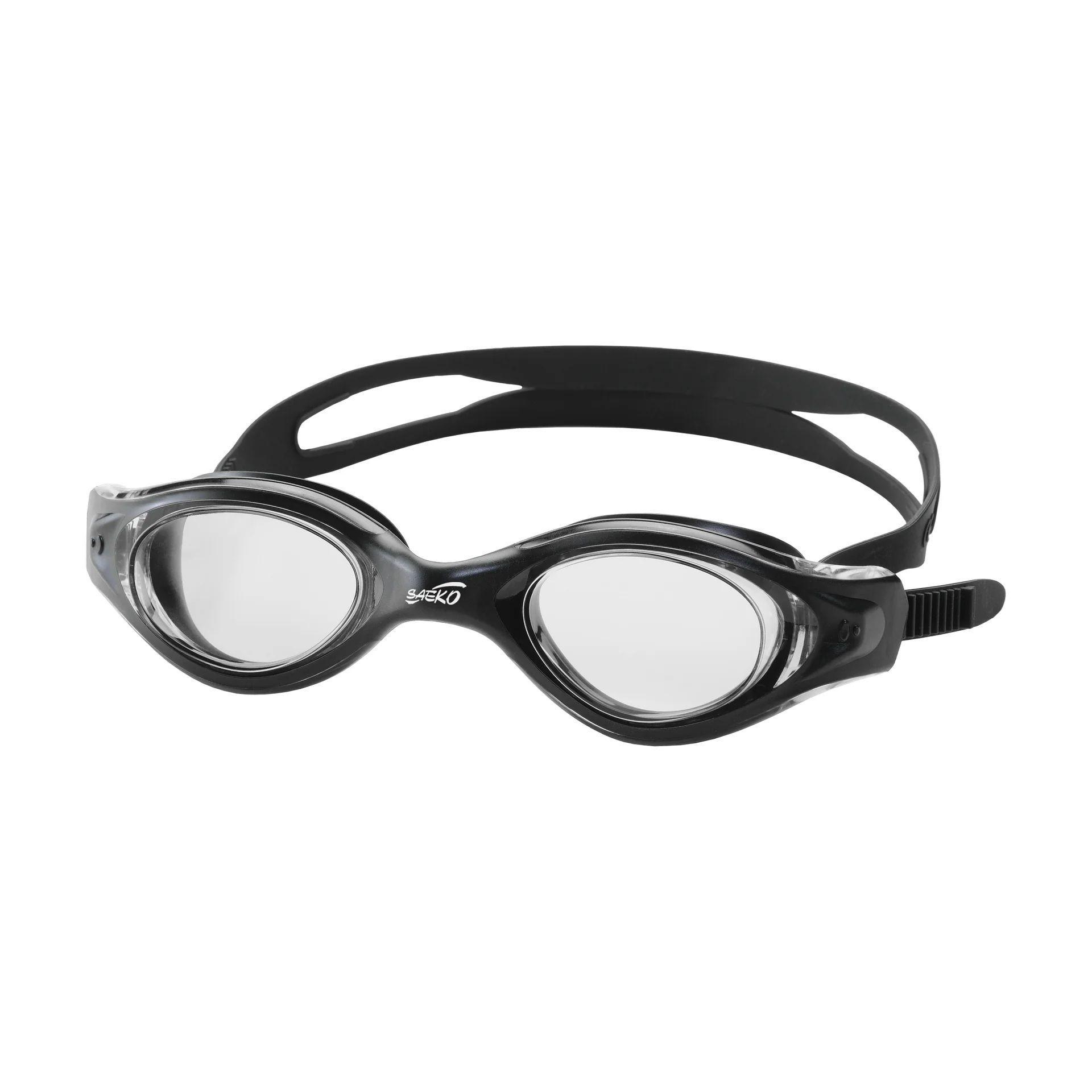 LENTES NATACION SAEKO S43 LEADER NEGRO-1