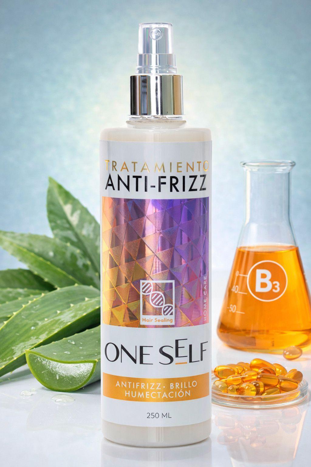 Oneself Tratamiento Capilar Alisado Brillo Antifrizz 250ml-3