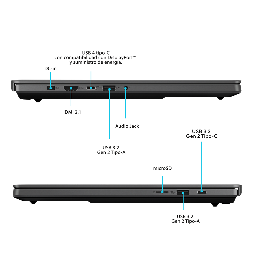 Notebook Asus ROG Zephyrus G14 Ryzen 9 32GB RAM 1TB SSD RTX 5060-2