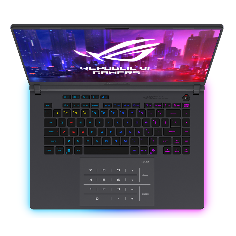 Notebook Asus ROG Strix G16 Intel Core U9 32gb RAM 1tb SSD RTX 5070 Ti Gris-5