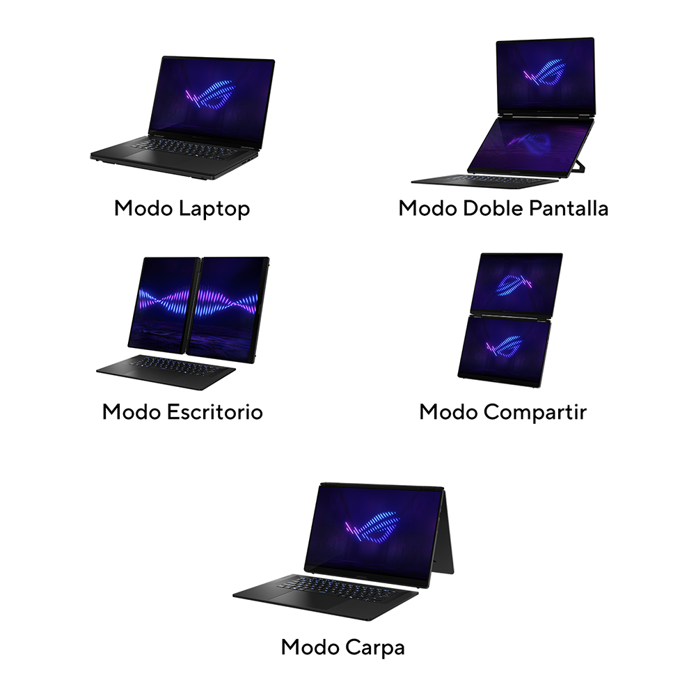 Notebook ROG Zephyrus Duo Intel Core Ultra 9 64GB RAM 2TB SSD RTX 5090 16"-5