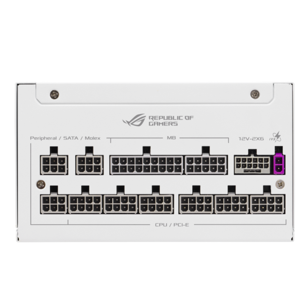 Fuente de Poder ROG Strix 1000W Platinum White Edition-3