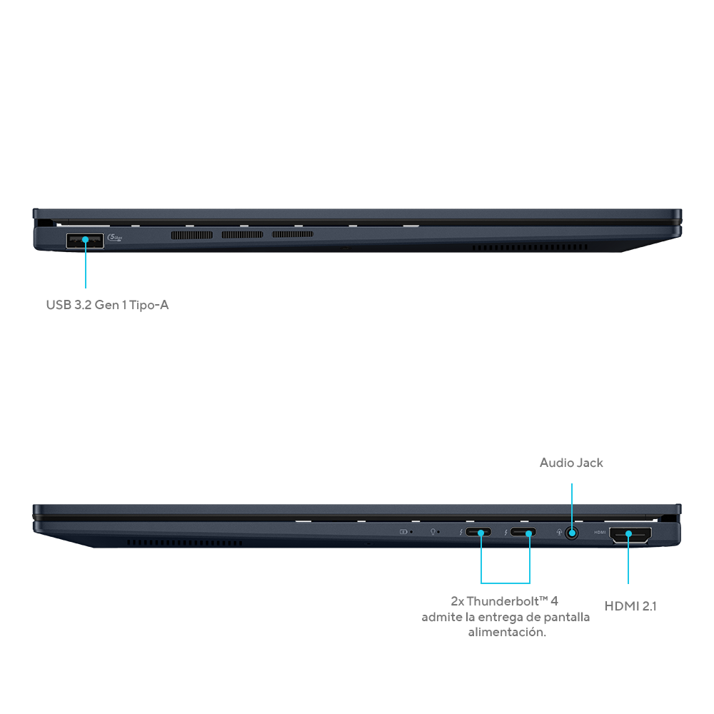 Notebook Asus Zenbook 14 Touch Intel core U9 32gb Ram 1tb SSD -2