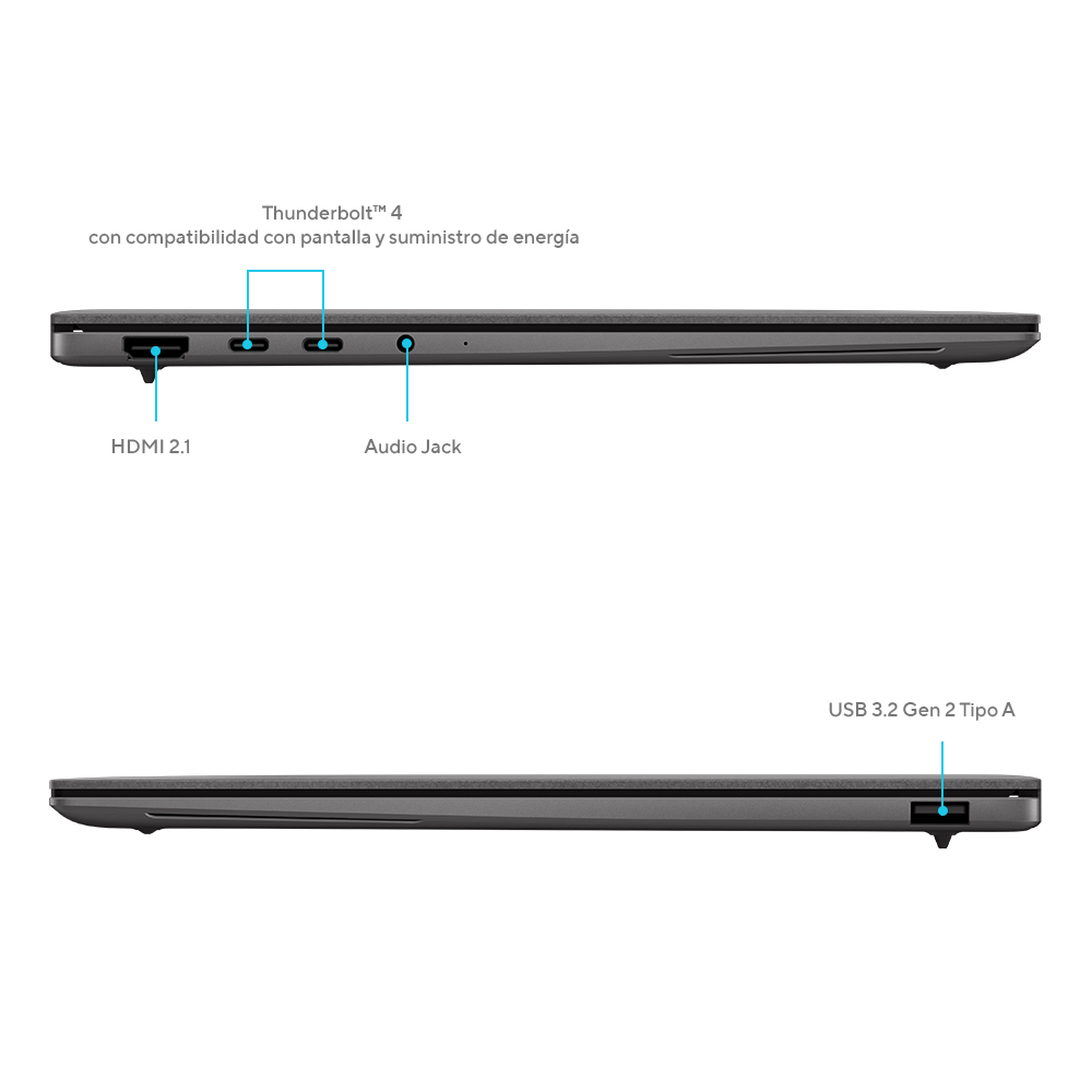 Notebook ASUS Zenbook S14 Intel Core Ultra 9 32GB RAM 1TB SSD 14" OLED Táctil-1