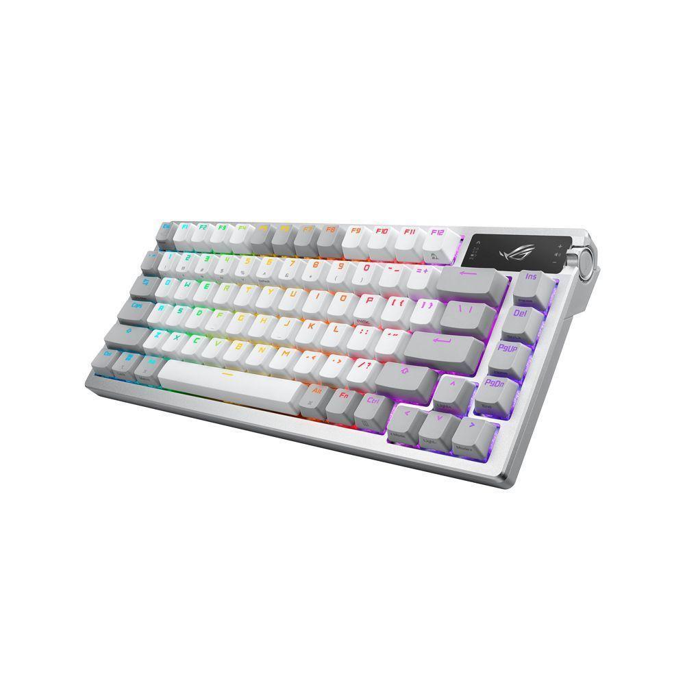 Teclado ASUS Gaming ROG Azoth White-4