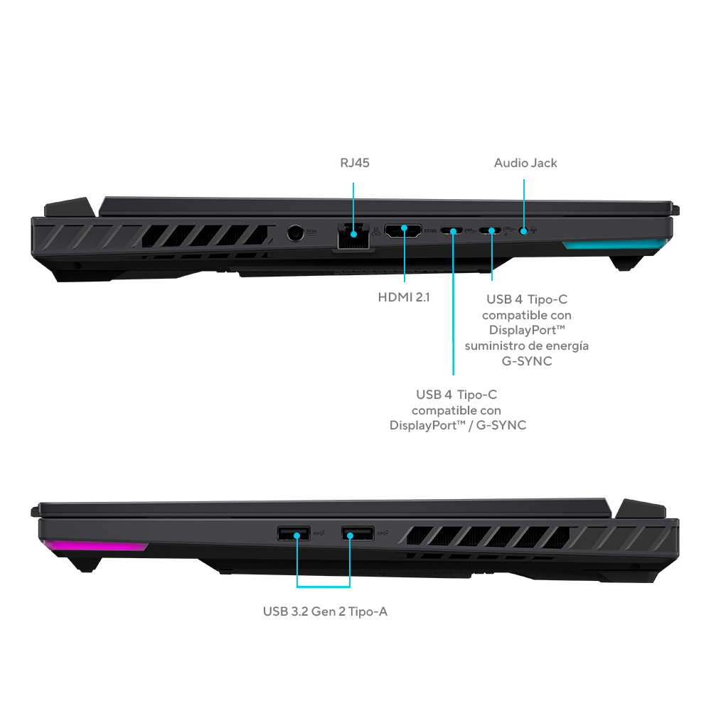 Notebook Asus ROG Strix G16 Intel core 5 16gb Ram1tb ssd RTX 5060-2
