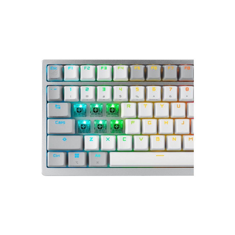 Teclado Gamer ROG Azoth White-3