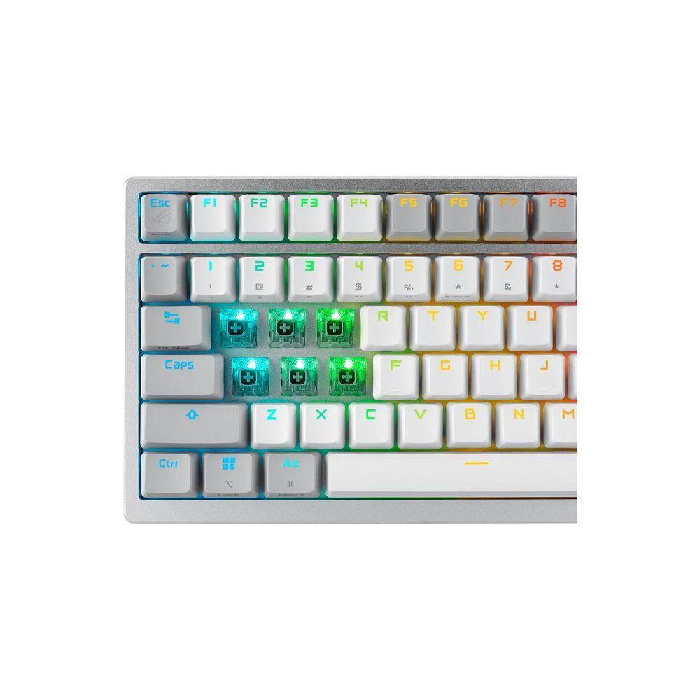 Teclado Gamer ROG Azoth White Español-3