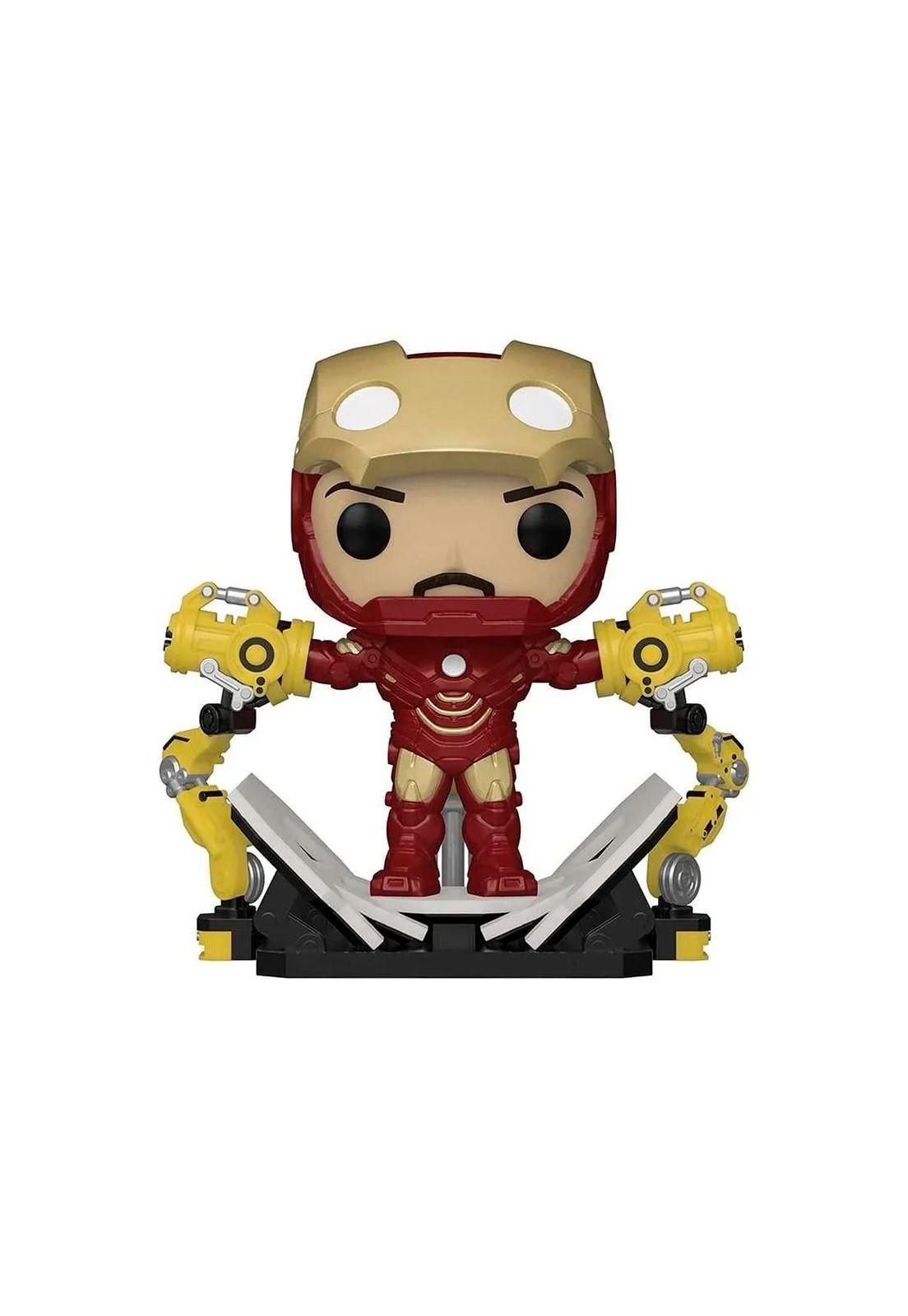Funko Pop Deluxe Iron Man 2 With Gantry Glow Edition 905-2
