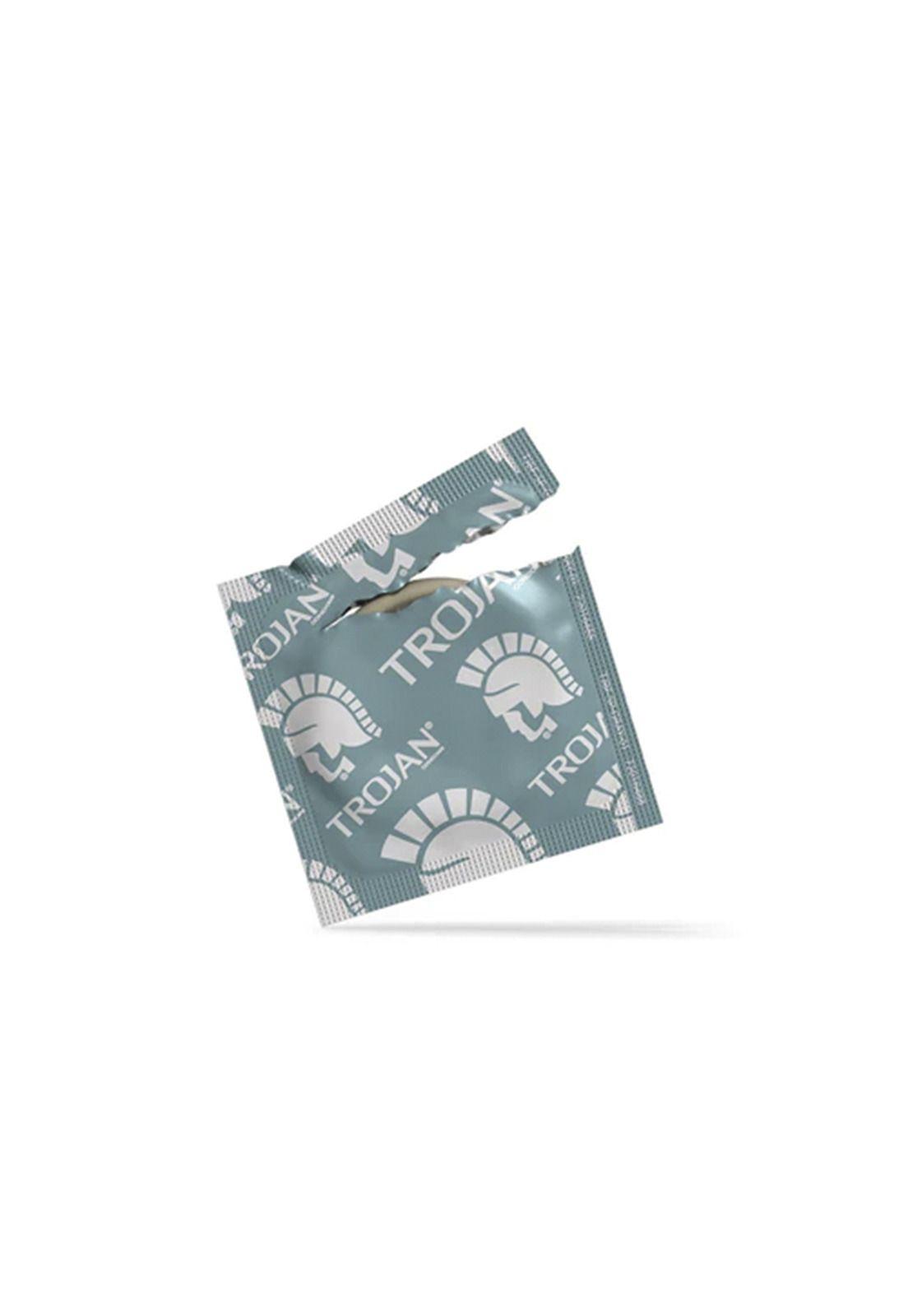 Condones Preservativos Latex Trojan Ultra Thin Delgados 12 u-3