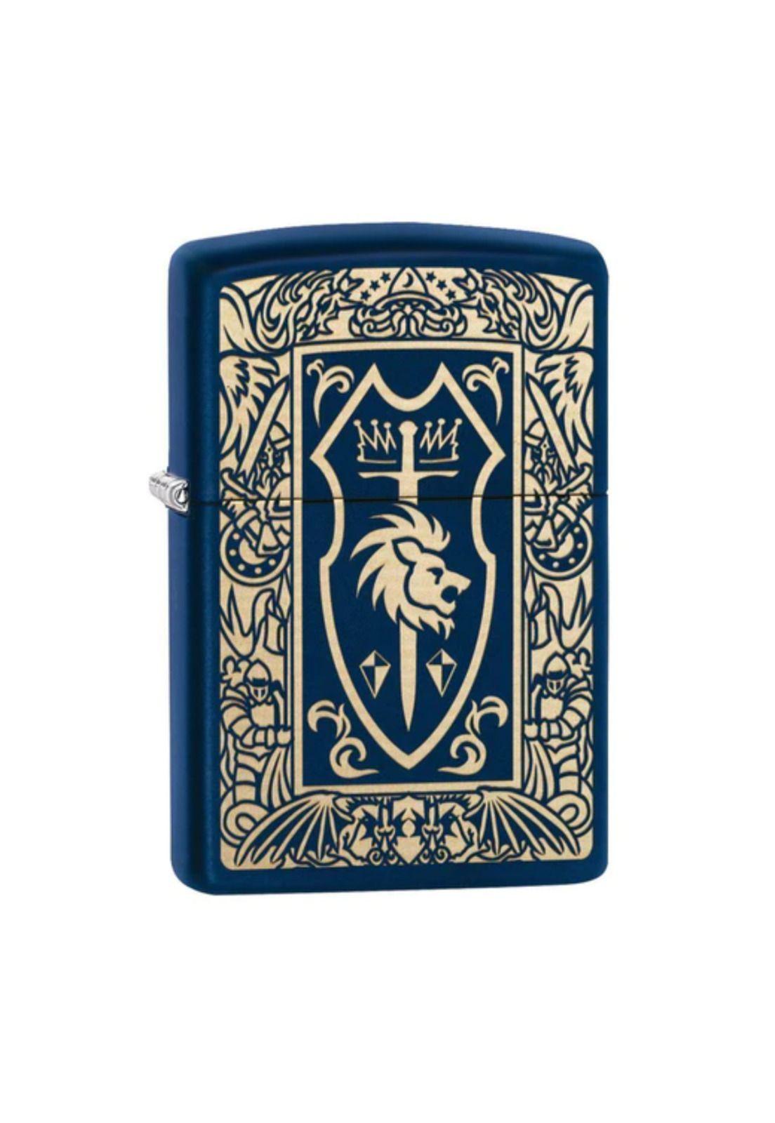 Encendedor Zippo Heraldic Crest Design Azul ZP239.MP402655 (Talle:Tamaño Único)-2