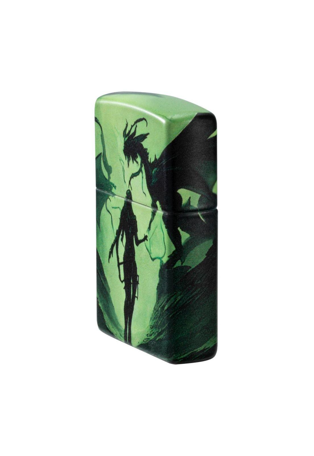 Encendedor Zippo Glowing Dragon Verde ZP46130-3