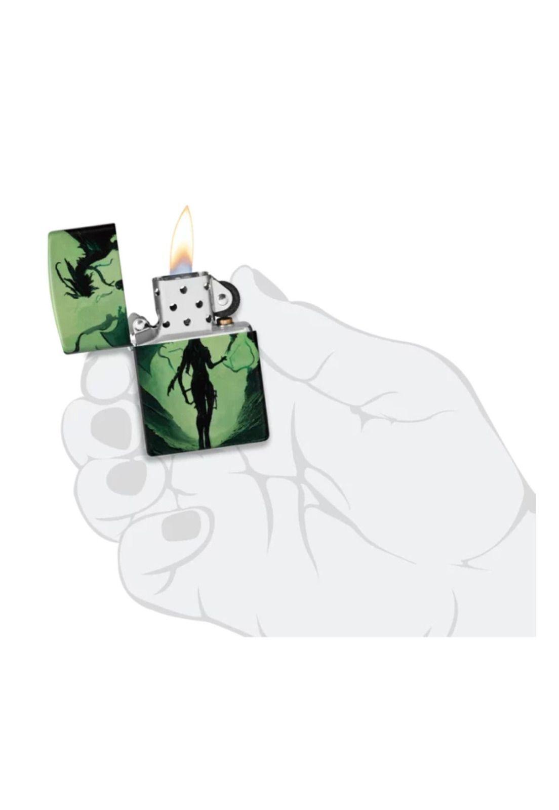 Encendedor Zippo Glowing Dragon Verde ZP46130-5
