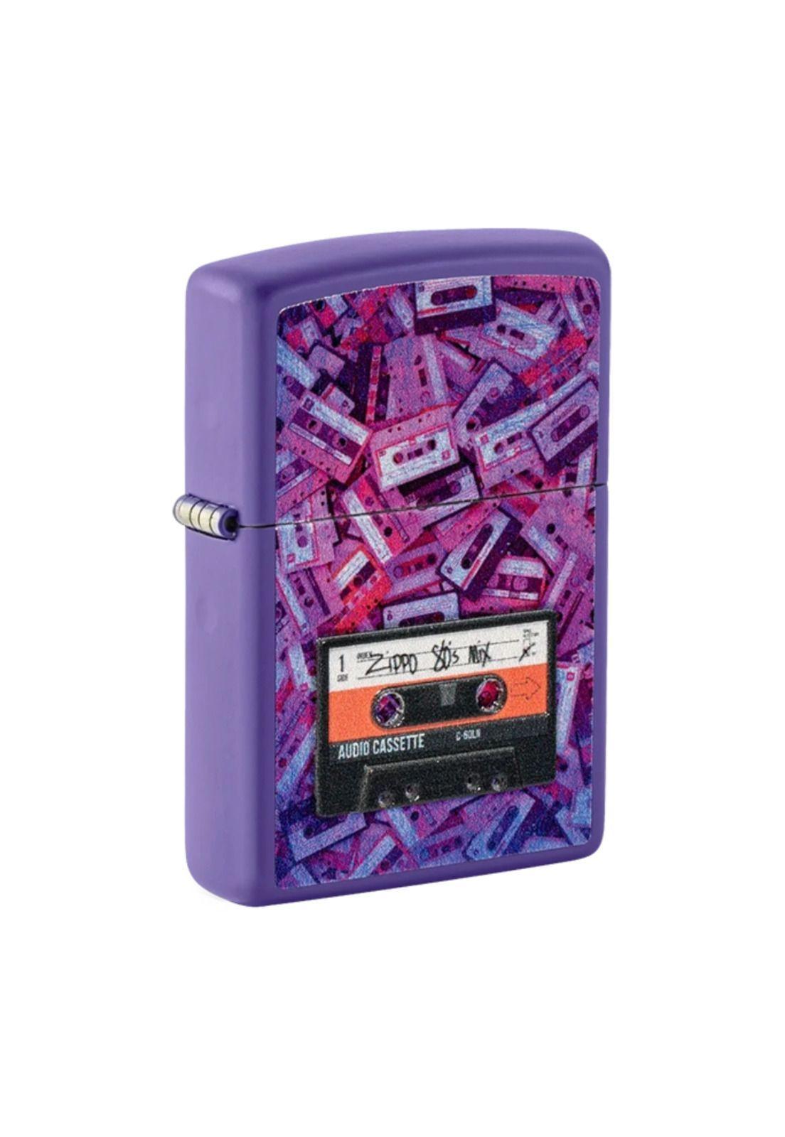Encendedor Zippo 80s Cassette Tape Morado ZP48521-2
