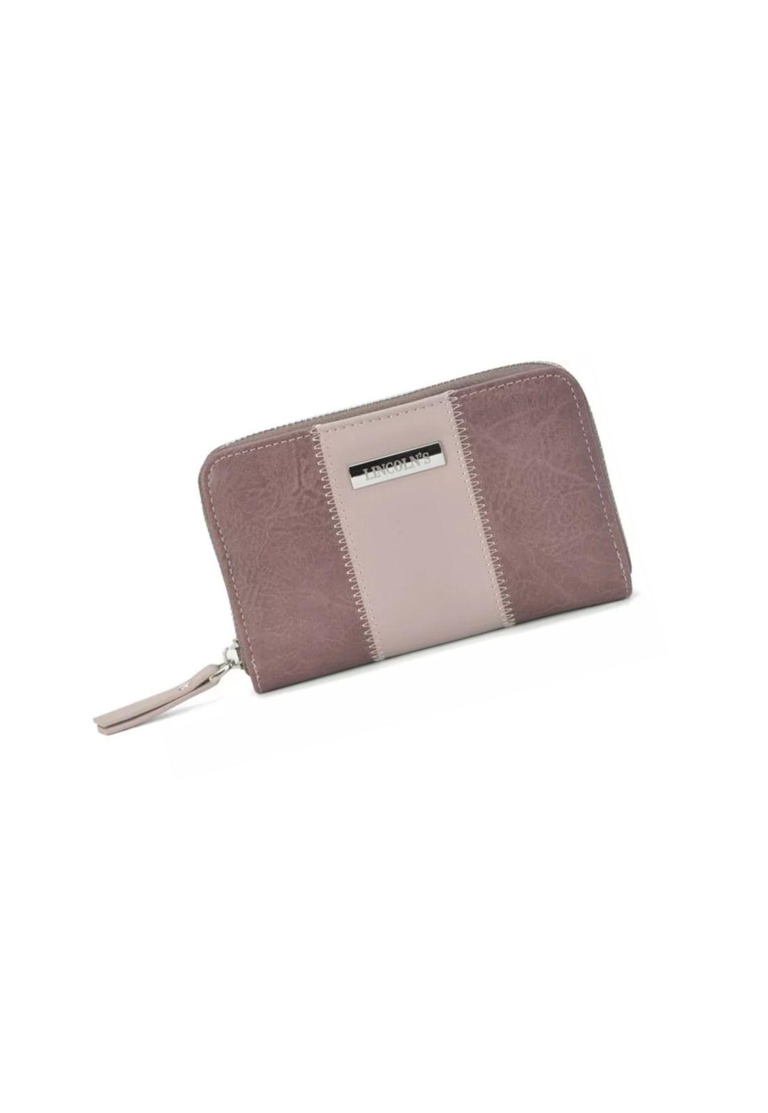 Billetera Dedalera Cuarzo y Mauve Lincoln's-2