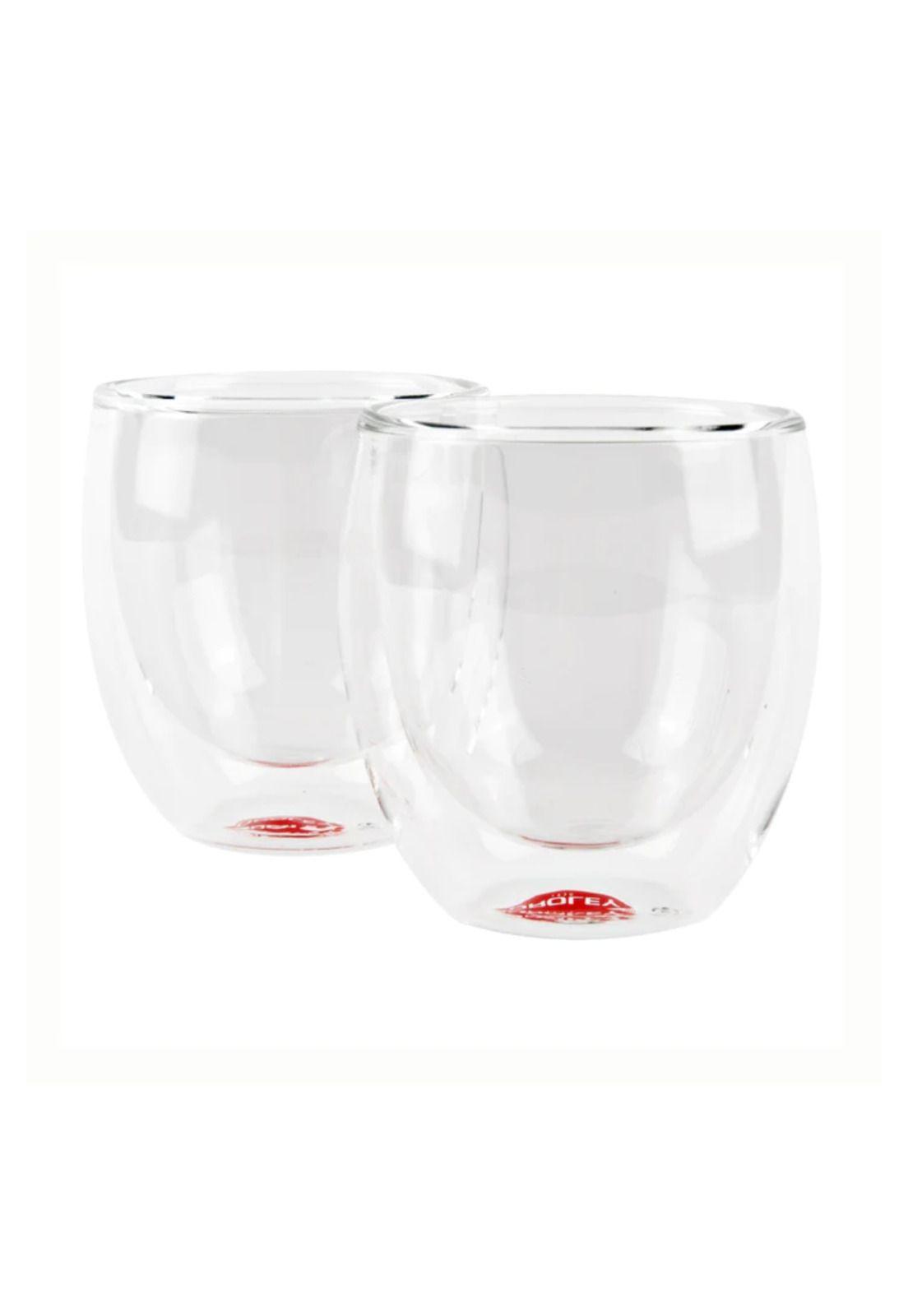 Set de Vasos Doble Pared Palermo 300 ml Oroley-1