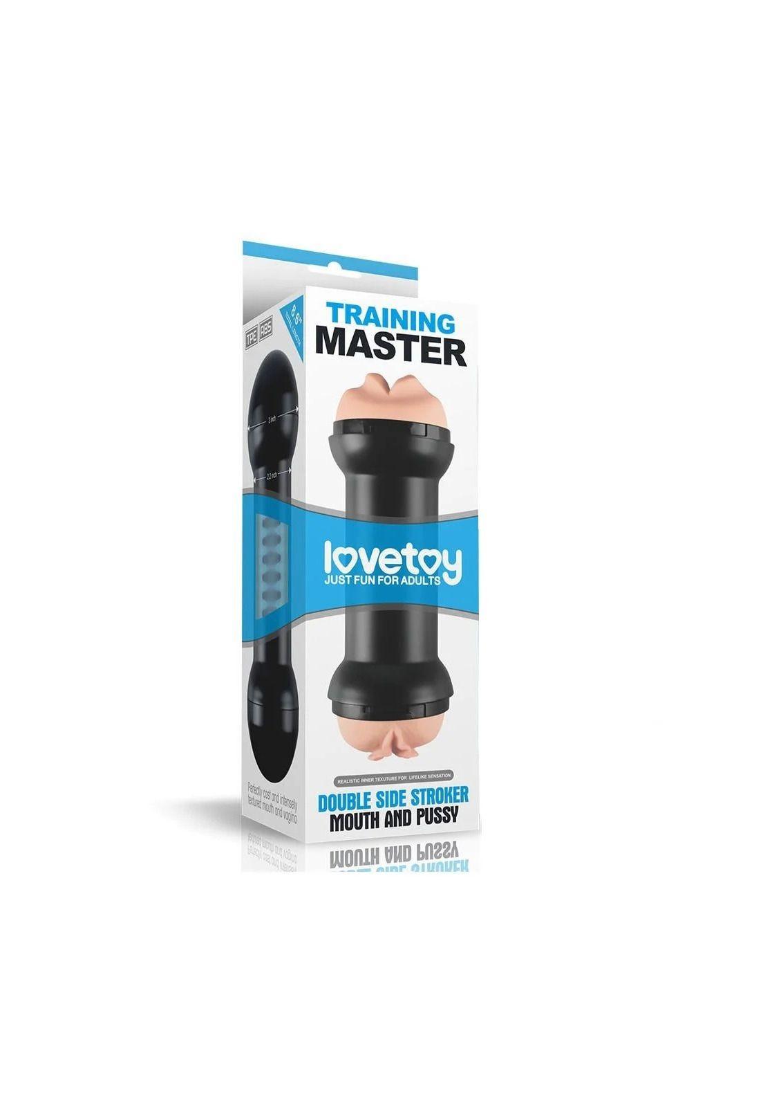 Masturbador Masculino Doble Entrada Training Master Lovetoy-0