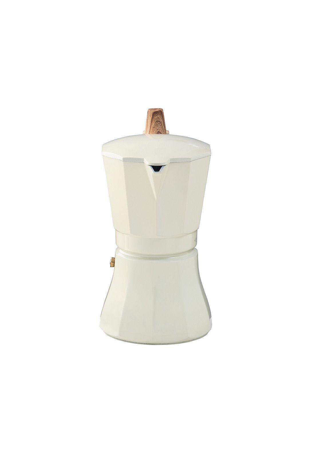 Cafetera Italiana Induccion Petra Cream 6 Tazas Oroley-2