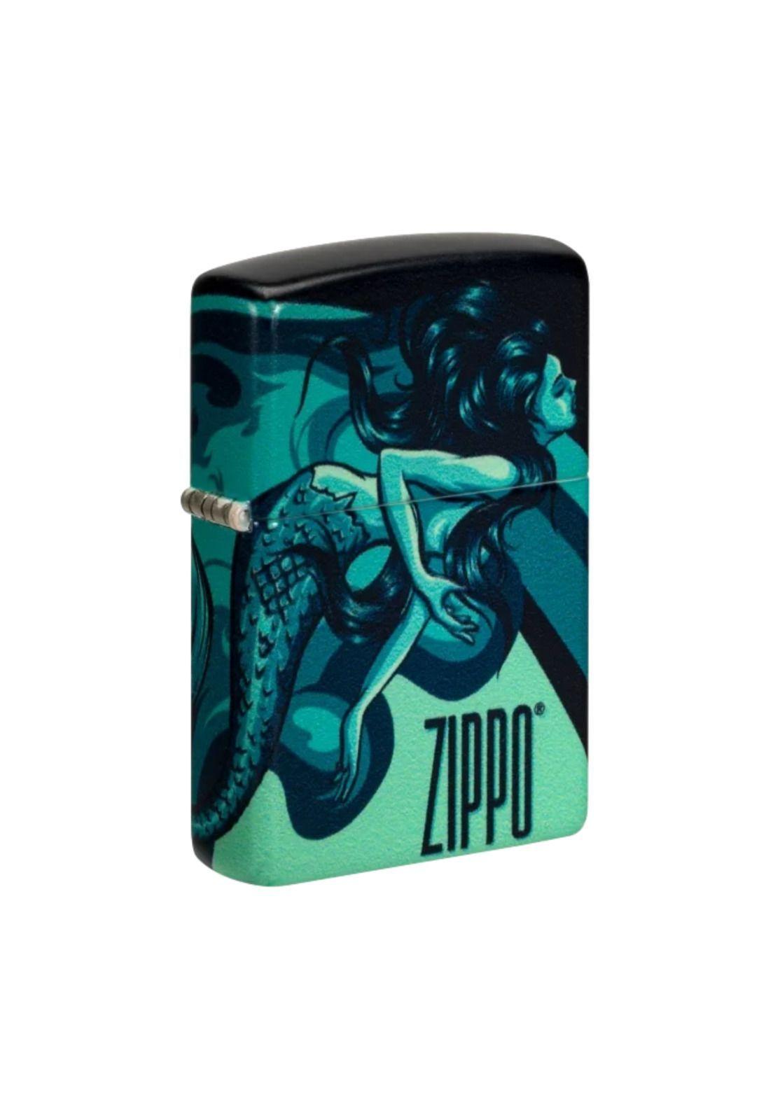 Encendedor Zippo Mermaid Zippo Design Turquesa ZP48605 (Talle:Tamaño Único)-0