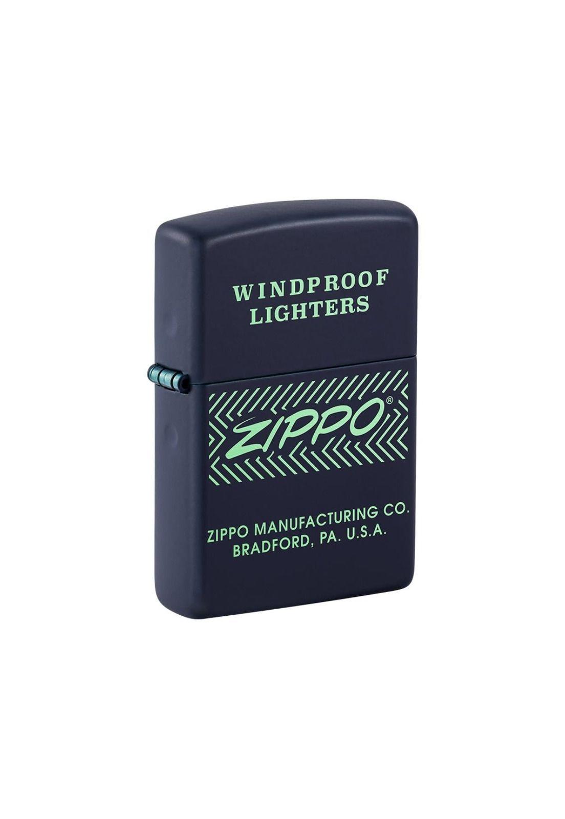 Encendedor Zippo Windproof Lighter Design Azul ZP48708-2