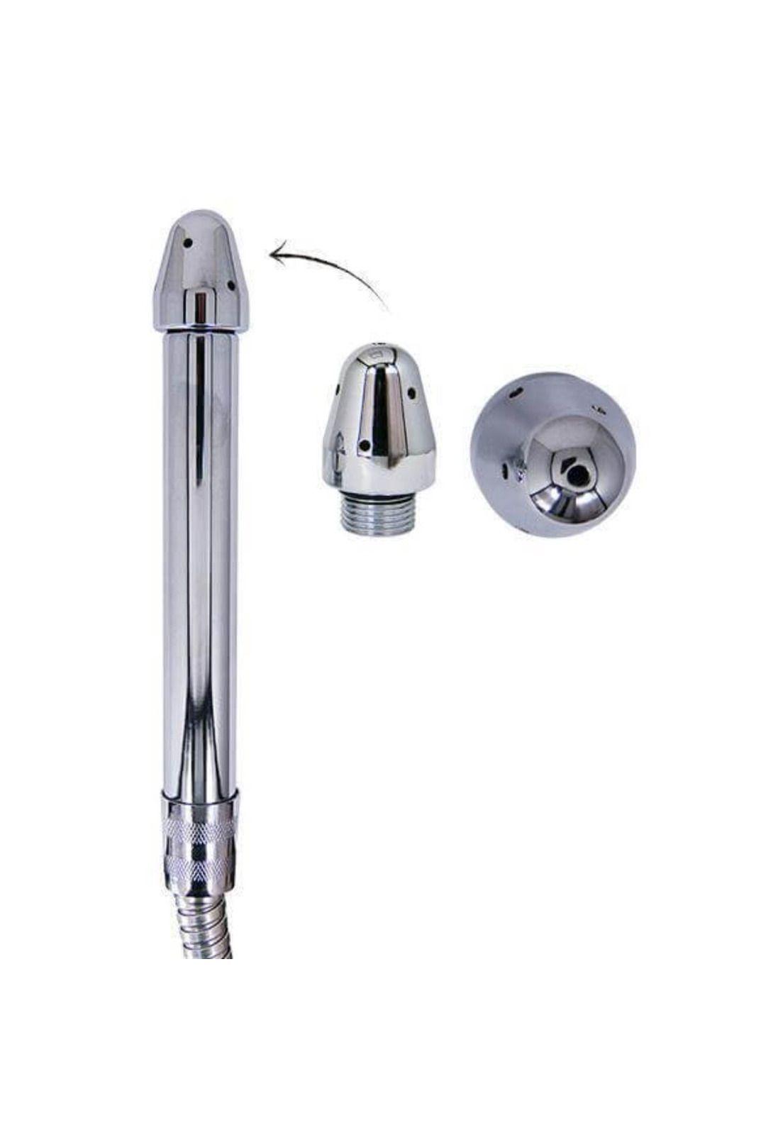 Ducha Anal Vaginal Enema Para Lavado Enjuague 3 Cabezales-1