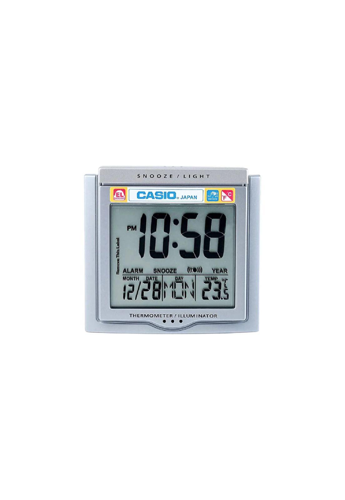 Reloj Despertador Casio Plateado DQ-750F-8DF-0
