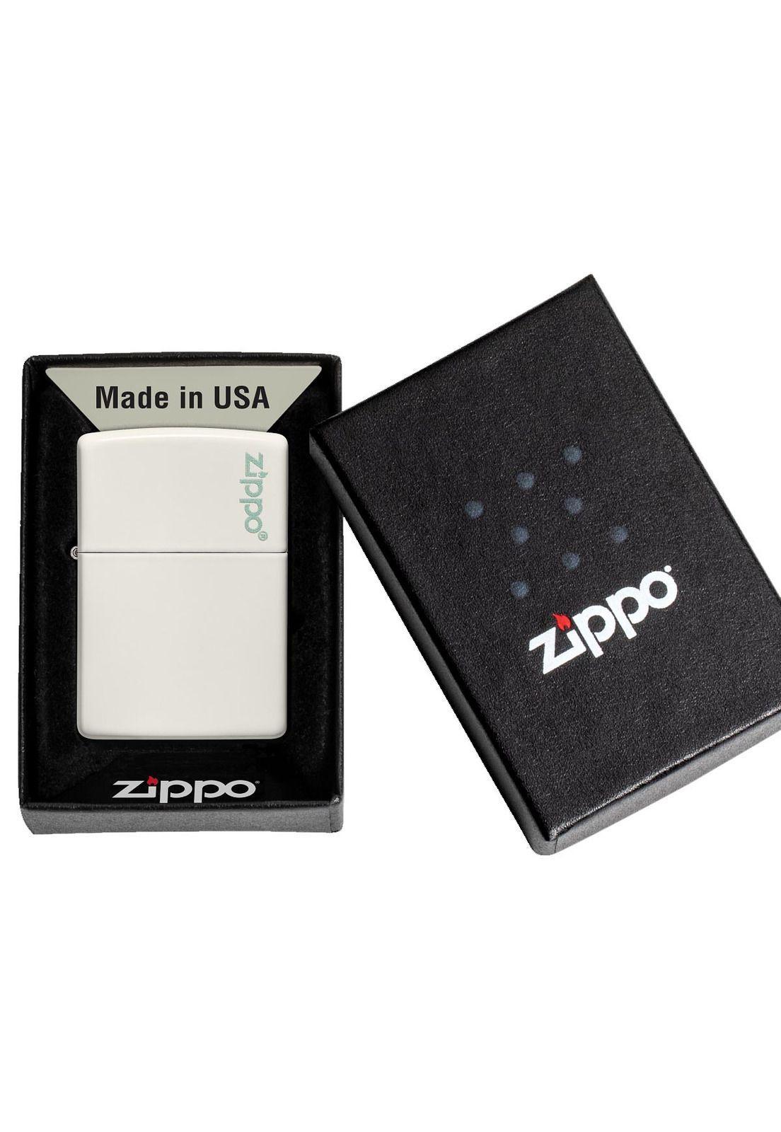 Encendedor Zippo Glow In Dark Logo Blanco ZP49193ZL (Talle:Tamaño Único)-4