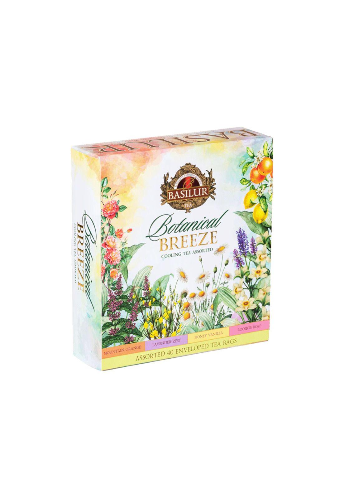 Te Negro Verde Surtido Basilur Botanical Breeze 40 bolsas-0