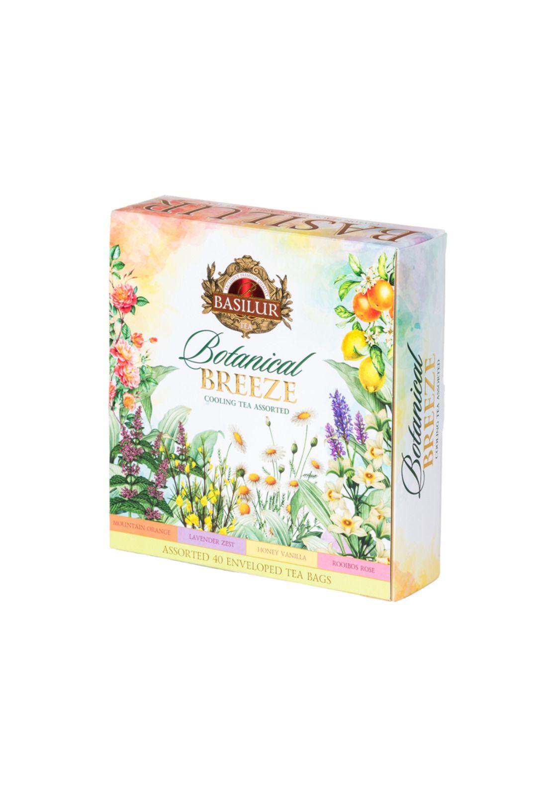 Te Negro Verde Surtido Basilur Botanical Breeze 40 bolsas-2
