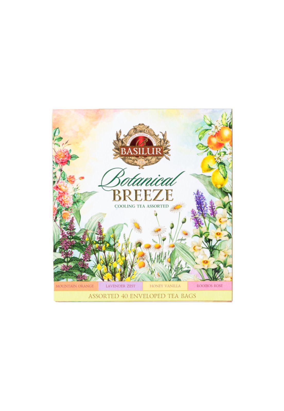 Te Negro Verde Surtido Basilur Botanical Breeze 40 bolsas-4