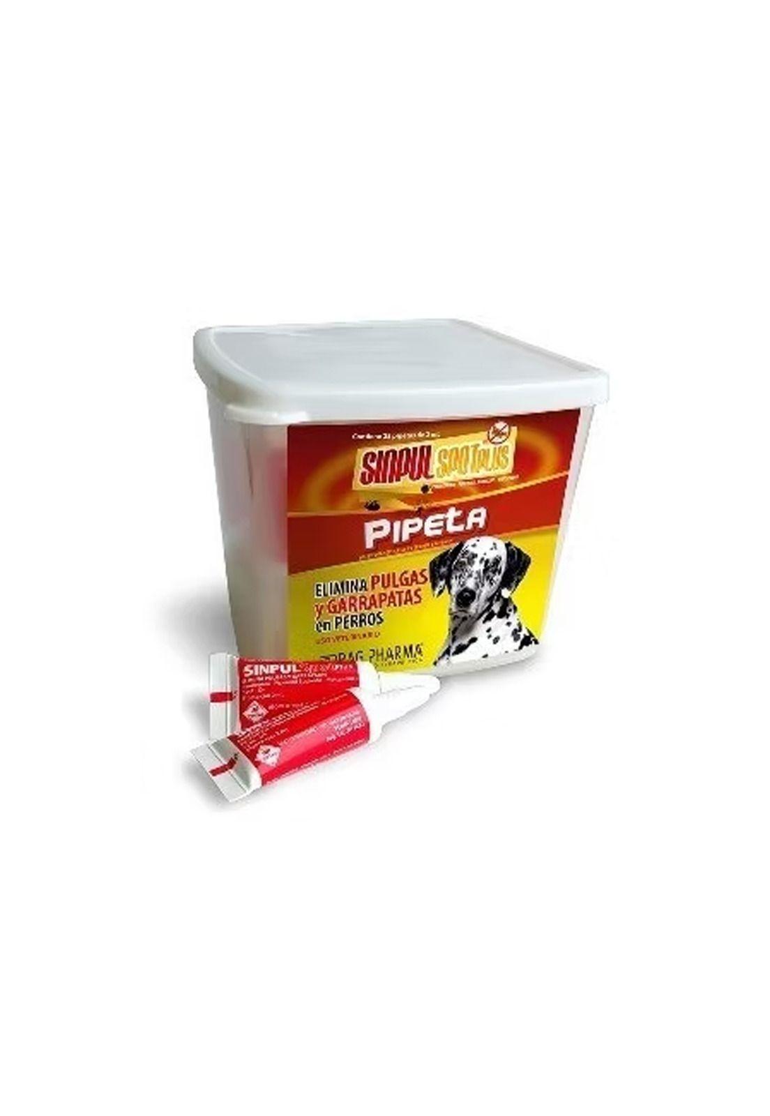 Pipeta Antigarrapata Sinpul Spot Plus Raza Grande 2ml 25 Un-0