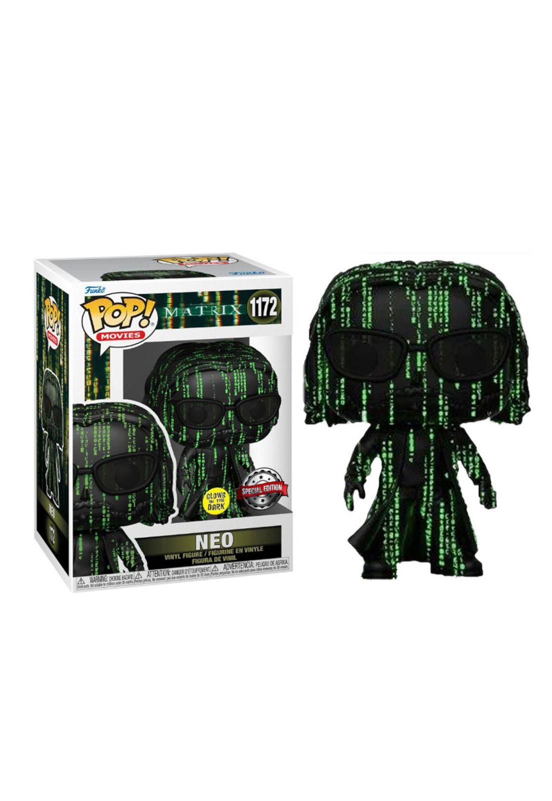 Funko Pop Matrix Resurrection Neo In Matrix Glow 1172-0