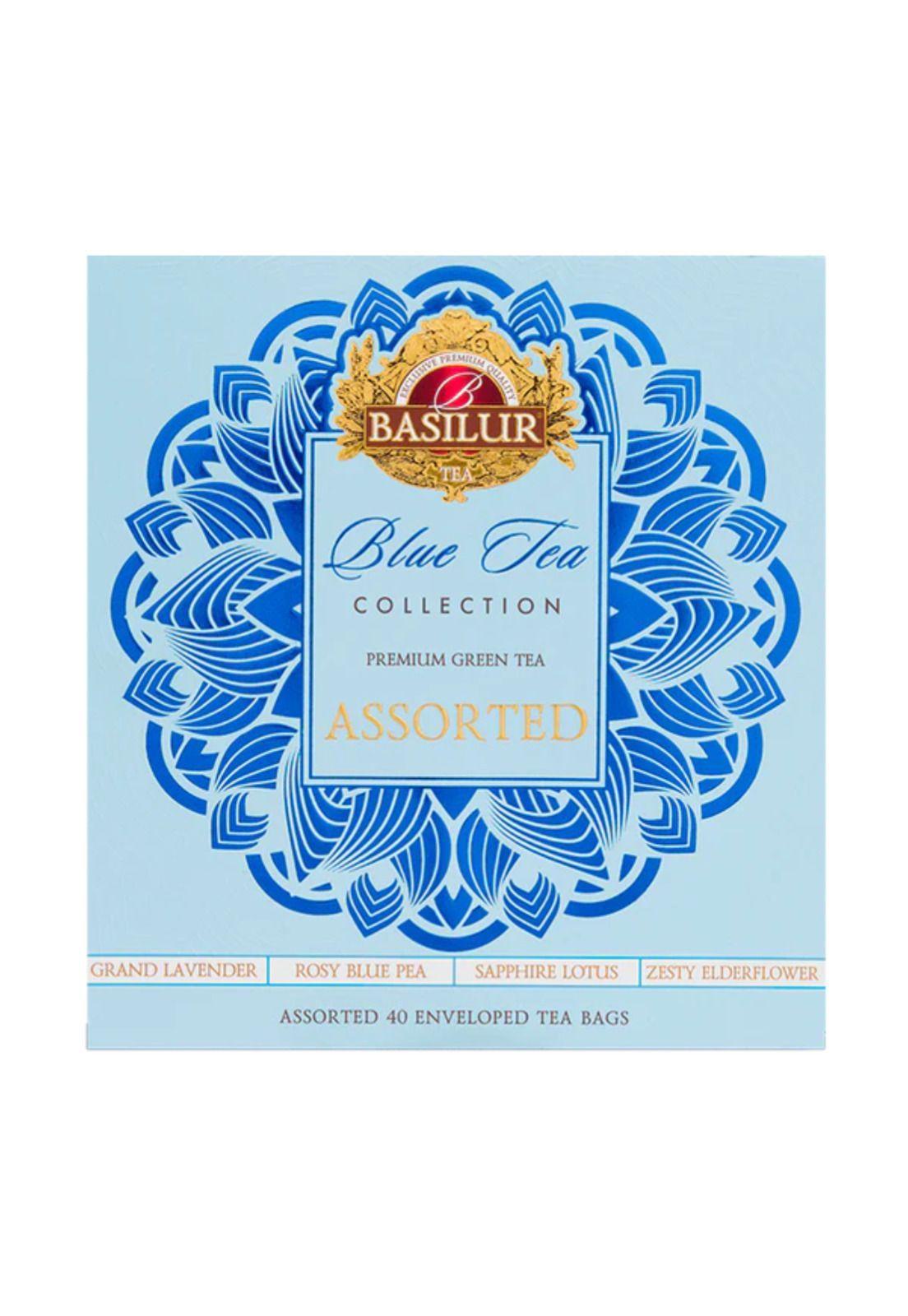 Te Verde Azul Blue Tea Basilur 40 bolsas-3