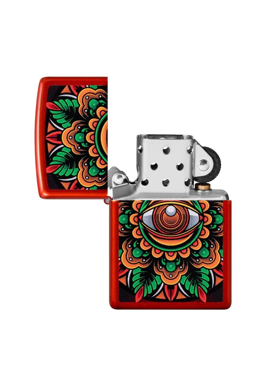 Encendedor Zippo Counter Culture Eye Rojo ZP48678-2