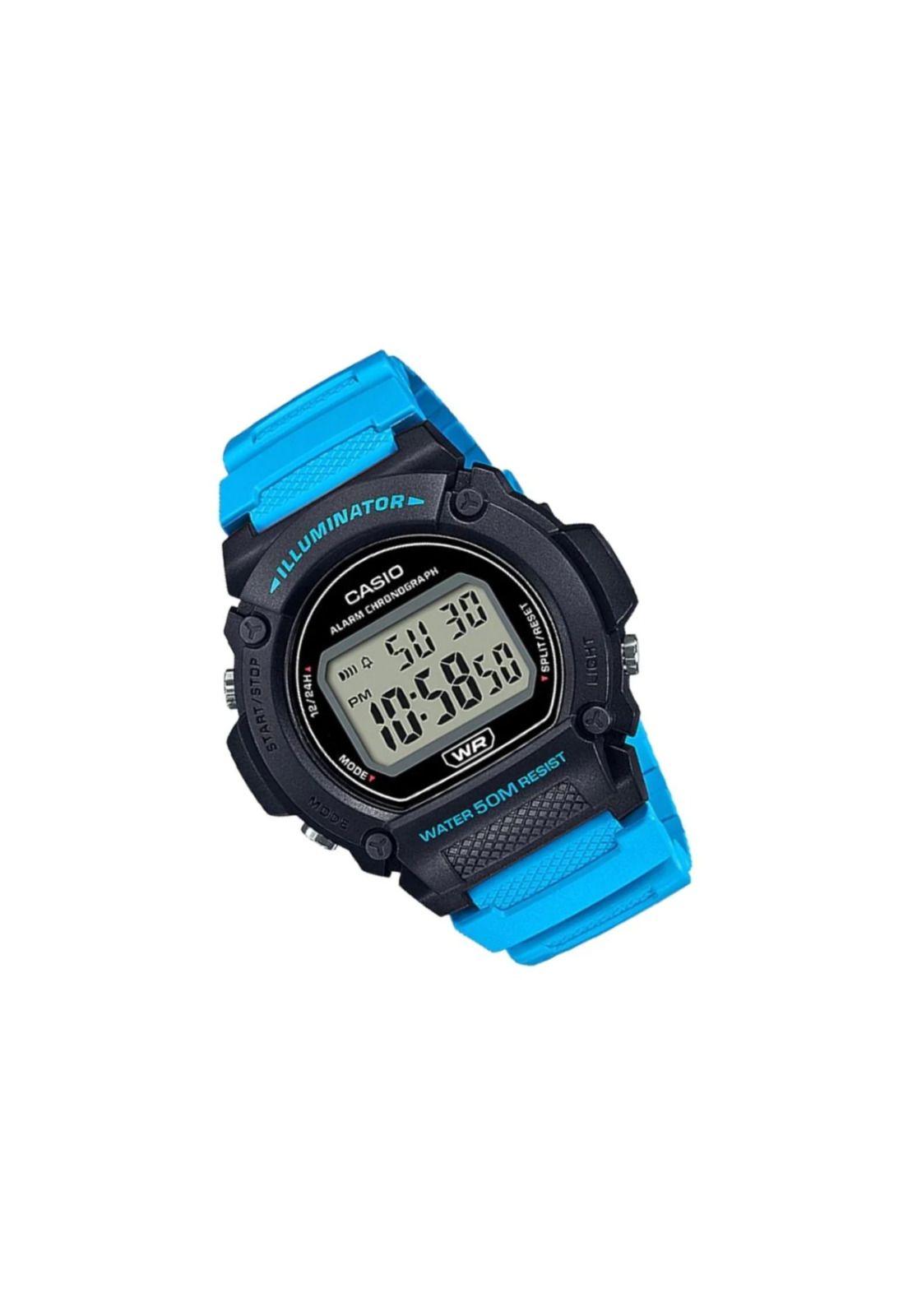 Reloj Hombre Casio Digital W-219H-2A2VDF-1