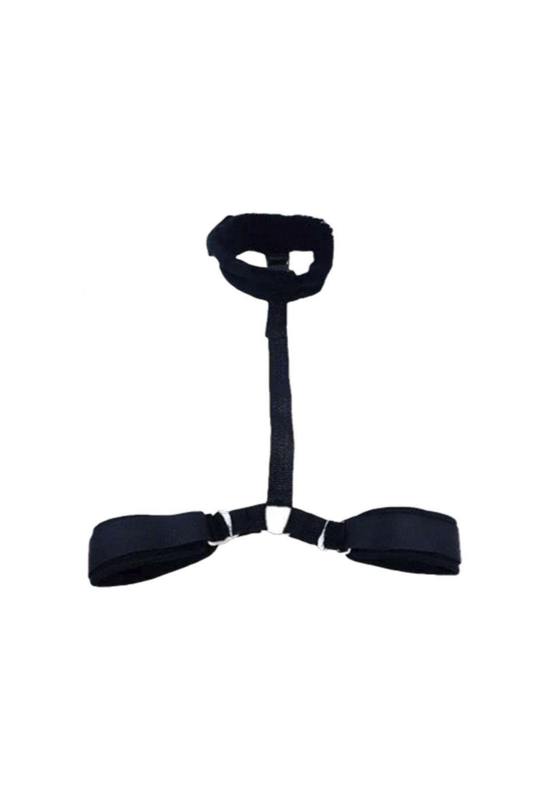 Arnes Erotico Bdsm Inmovilizador de Cuello y Manos-0