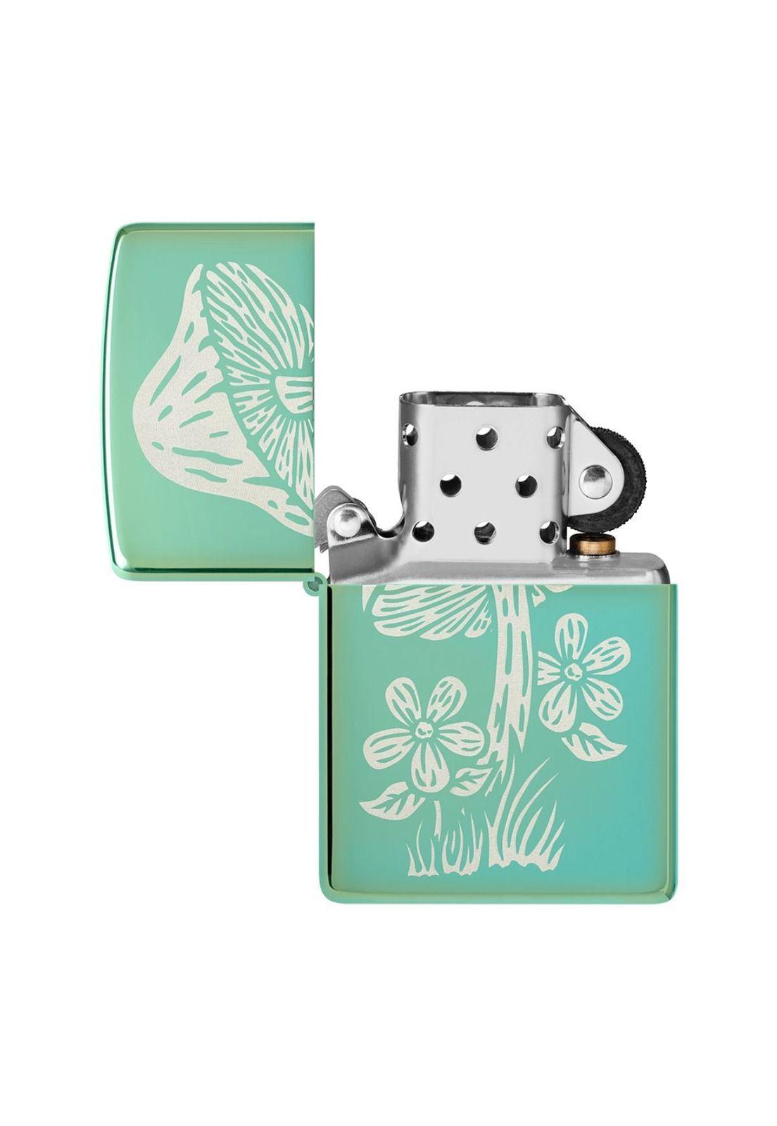 Encendedor Zippo Mushroom Design Verde ZP46178-3
