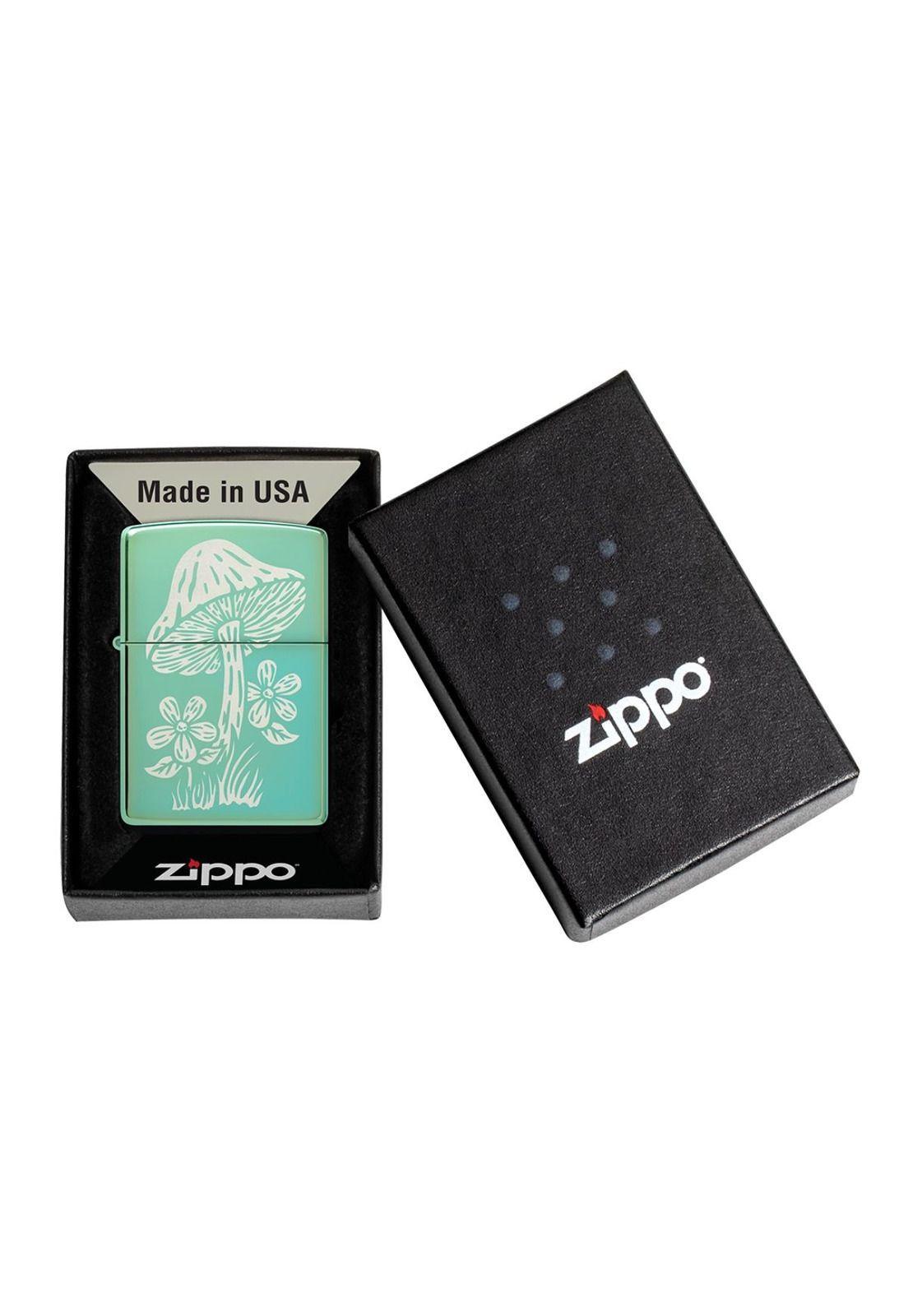 Encendedor Zippo Mushroom Design Verde ZP46178-5