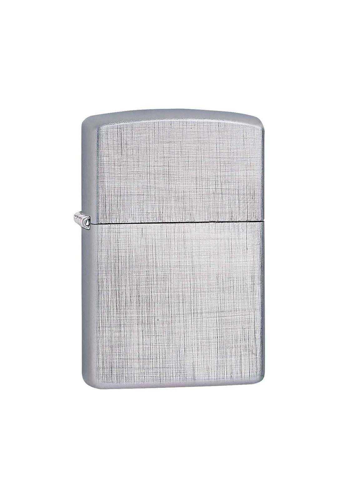Encendedor Zippo Classic Linen Weave Plateado ZP28181 (Talle:Tamaño Único)-2