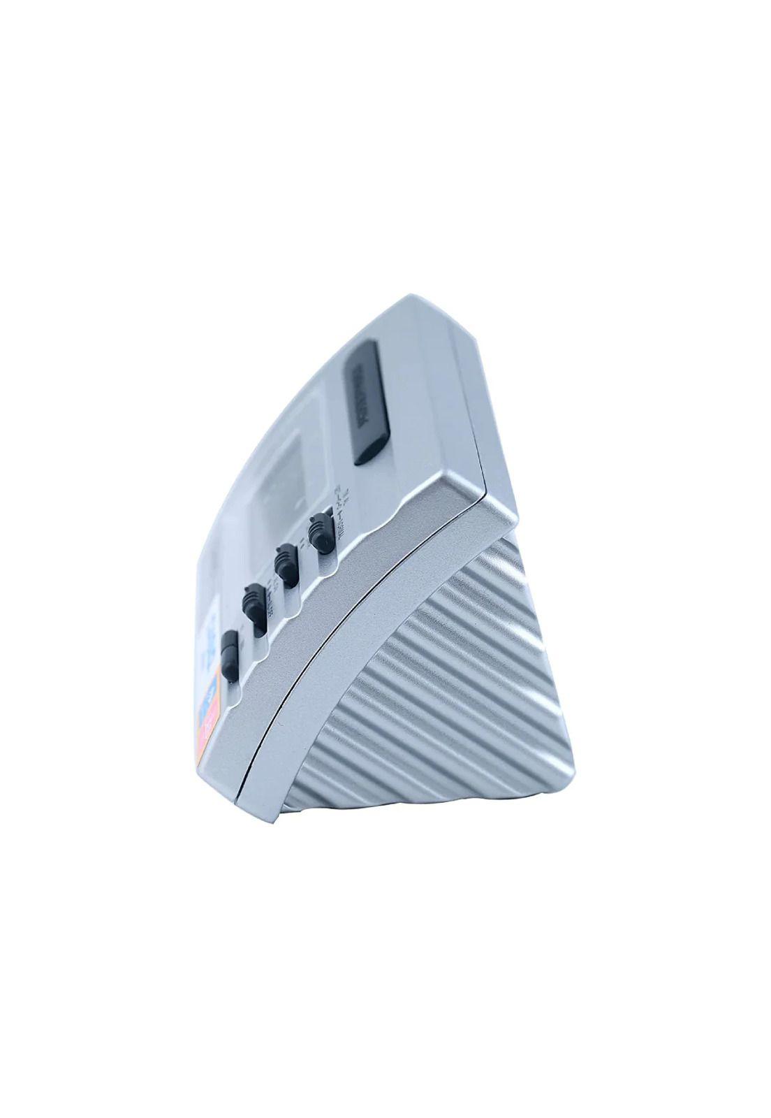 Reloj Despertador Digital Casio Plateado DQ-541D-8-1