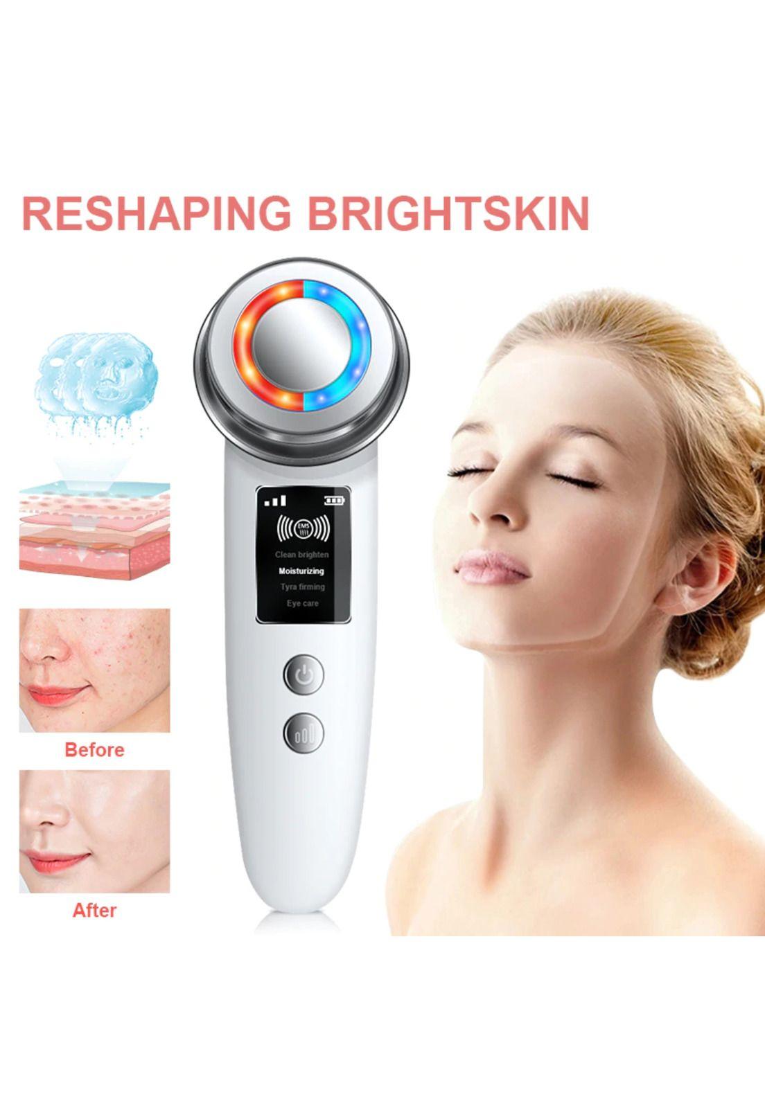 Masajeador Ultrasónico Cavitación 4 En 1 Limpieza Facial-7